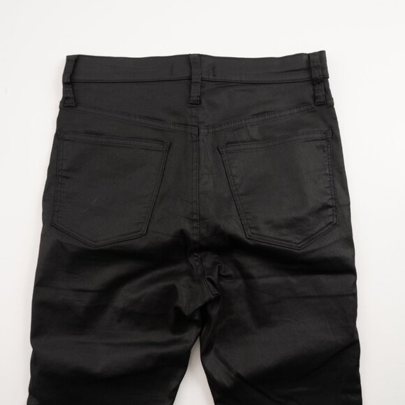 MADEWELL 10" High Rise Skinny jeans black coated jeans size 28 - Picture 8 of 10